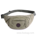 Durable Canvas Unisex Women Pack Sport Waist Bag